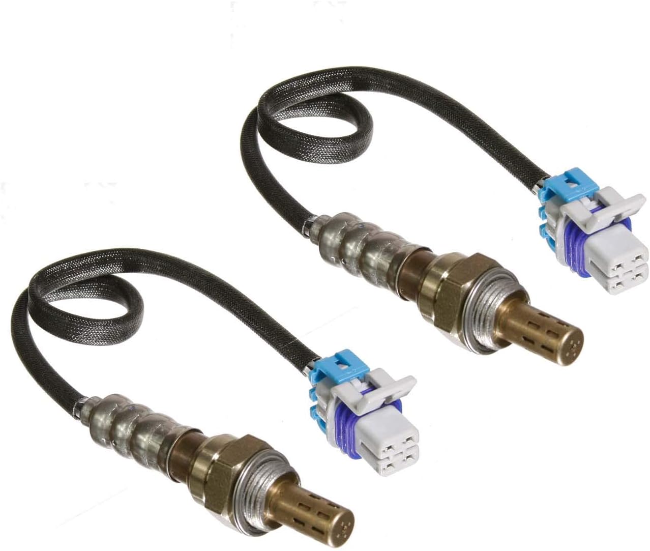 234-4650 x2 234-4647 x2 4pcs Upstream + Downstream Sensors Oxygen Sensor O2 Compatible with Chevy Ssr Trailblazer Ext