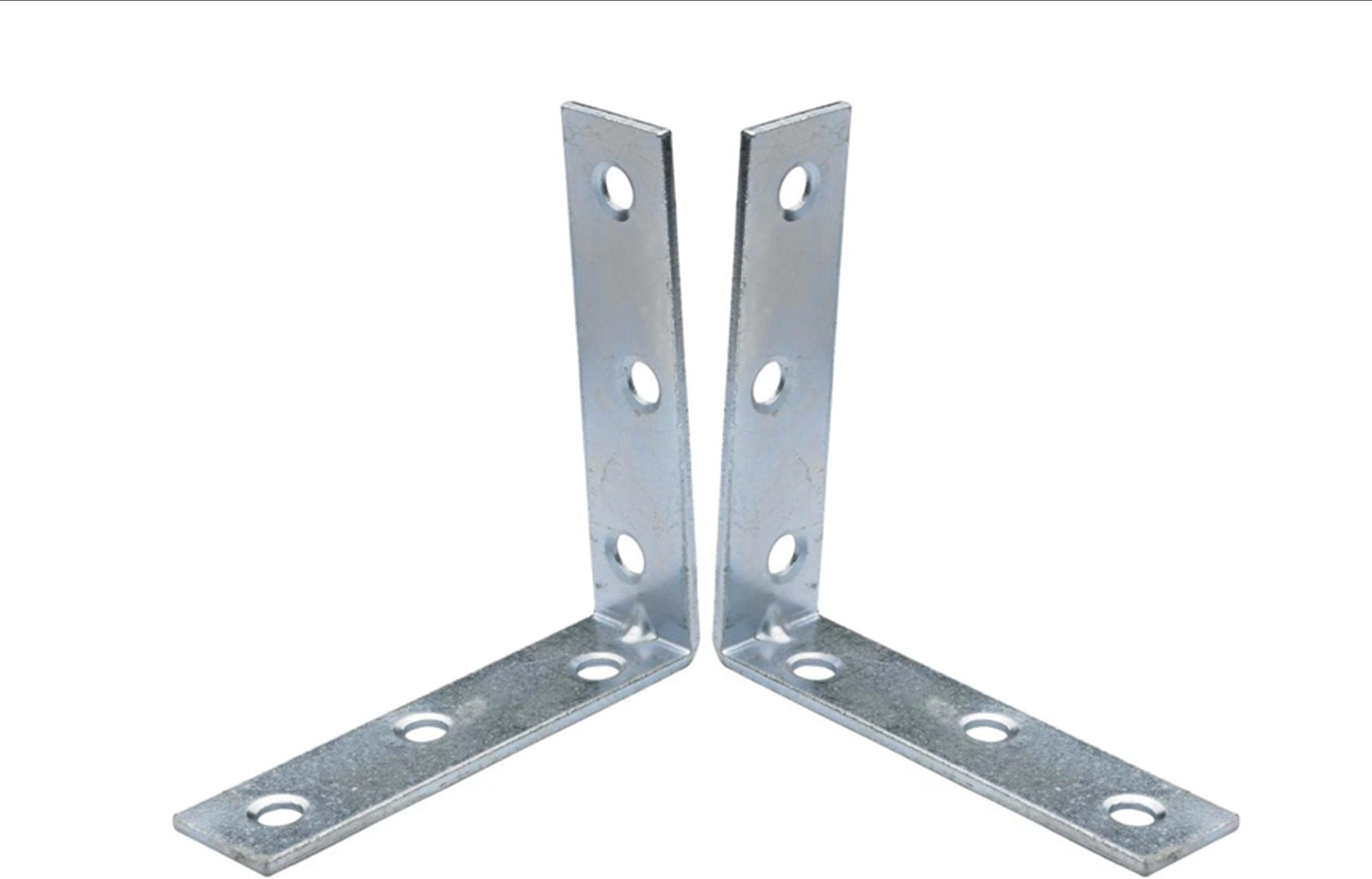 4 x 4 inch Corner Brace L Bracket Steel Right Angle 90º Wood Pelmet Shelving