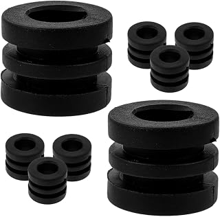 Toyvian 8 Piezas Accesorios para Futbolines de Repuesto Parachoques de Futbolín Juntas de Repuesto Arandelas para Futbolín