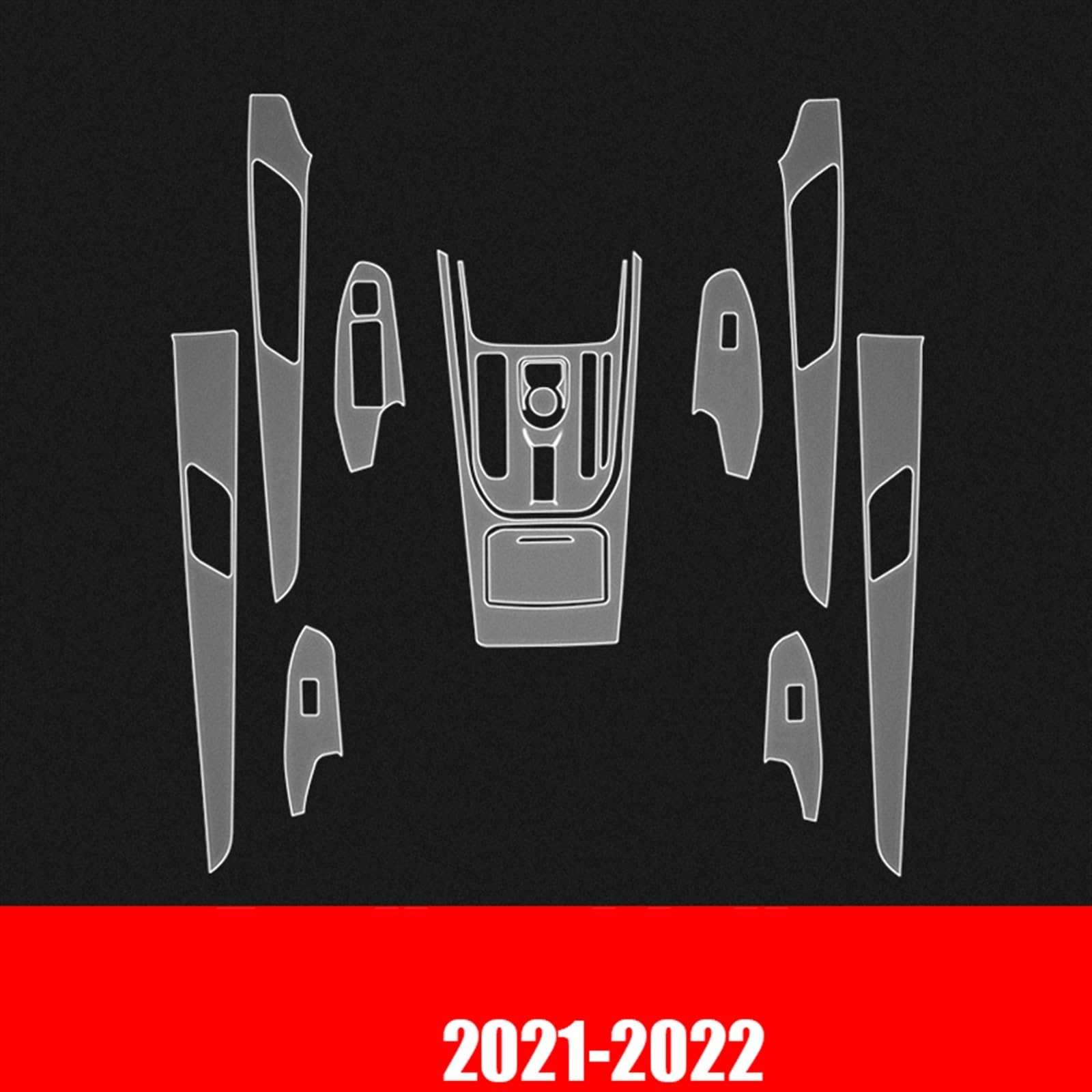 Autoschutzfolie Auto Innen Getriebe Dashboard Schutz Film Transparent Für Great Wall Für Haval Für Jolion 2021 2022 Für LHD Zubehör
