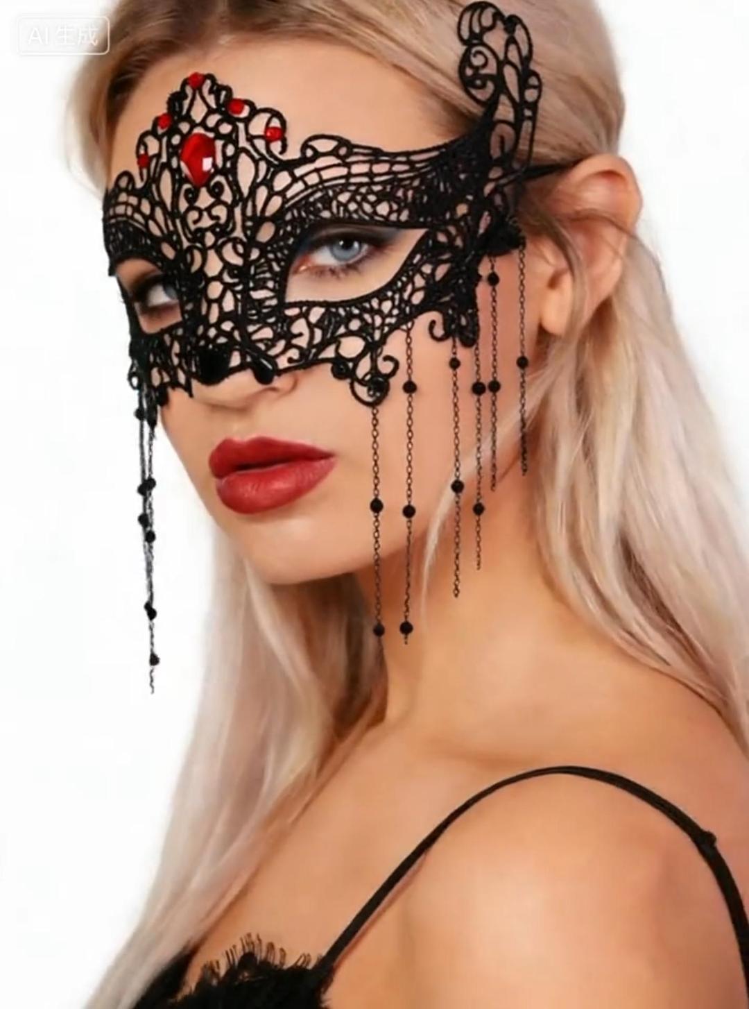 Amazon.com: Yalice Lace Masquerade Masks for Women Lace Eye Mask