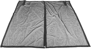 Car Camping Tent, Tailgate Tent with Zipper Design Nylon Mesh Car Trunk Cover, Breathable Mesh Car Tent, Car Trunk Shade Net Car Camping Accessories for Outdoor (S,