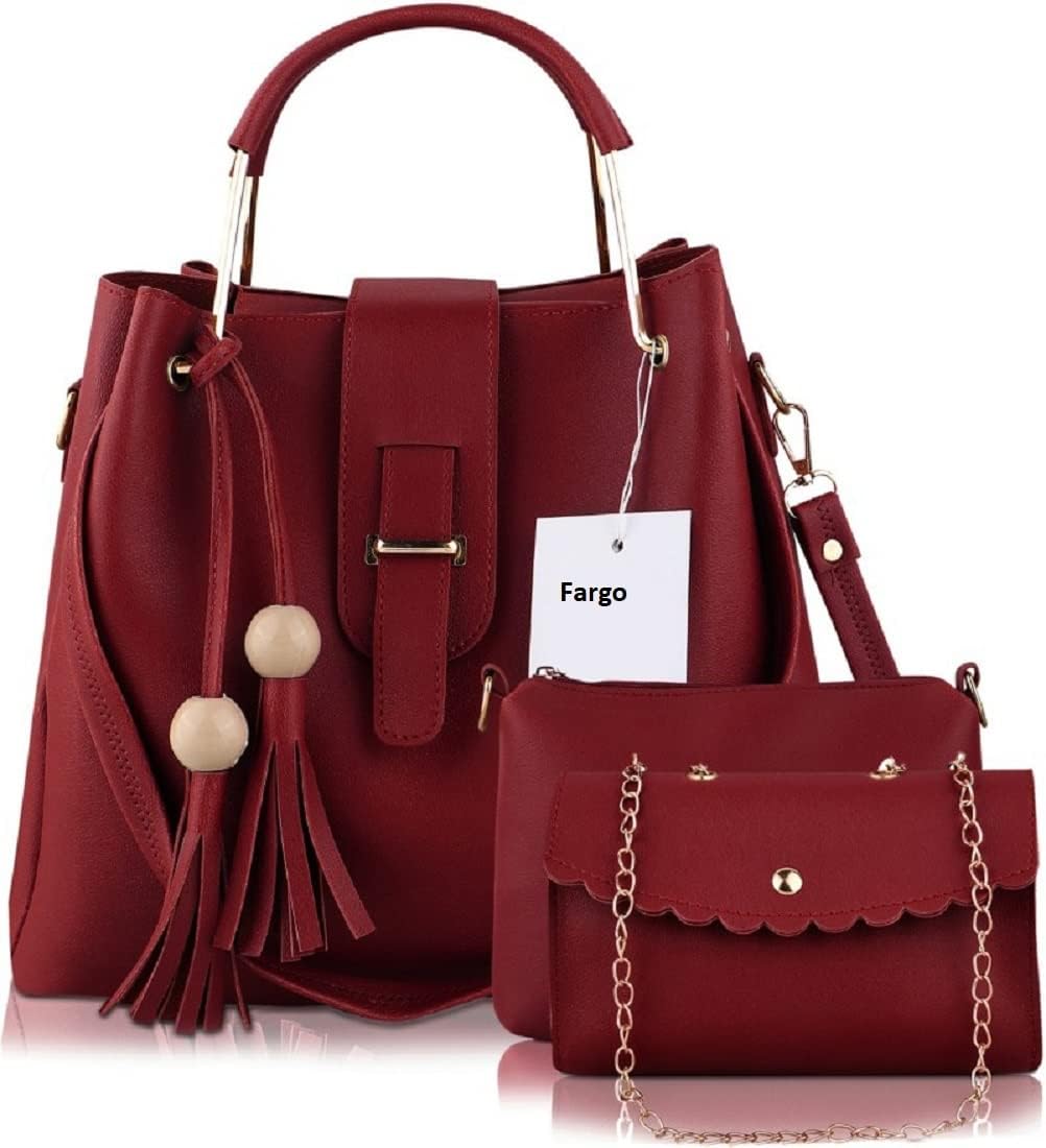 Fargo Handbag For Women And Girls Combo Set Of 3 (3RDCUTCombo)