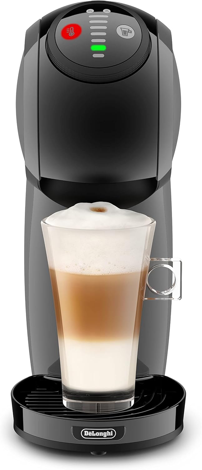 NESCAFÉ DOLCE GUSTO DeLonghi GENIO S EDG225.A, Macchina per Caffè Espresso e Altre bevande in capsula, Automatica, Grigio Antracite NESCAFÉ DOLCE GUSTO DeLonghi GENIO S EDG225.A, Macchina per Caffè Espresso e Altre bevande in capsula, Automatica, Grigio Antracite