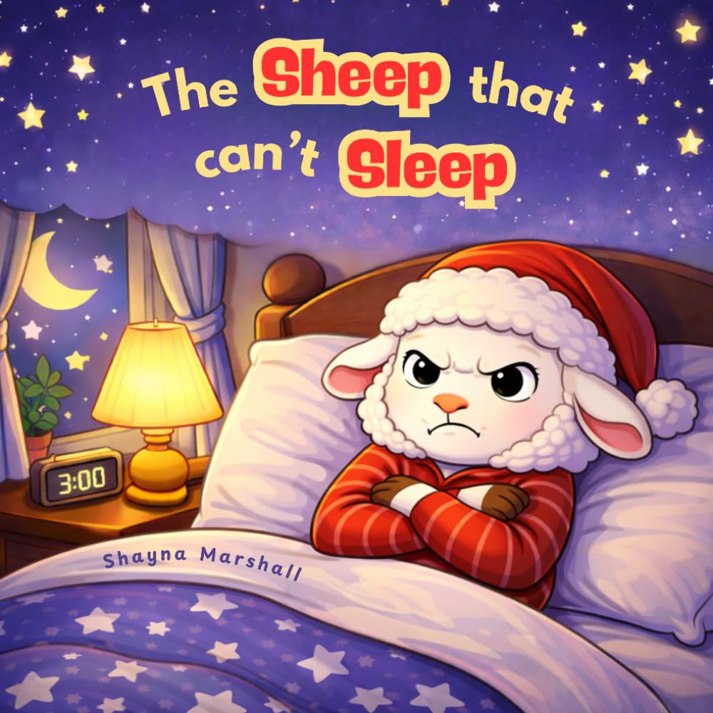 The Sheep that can't Sleep: A Calming Bedtime Story for Kids with Anxiety, Racing Thoughts, and Restless Nights