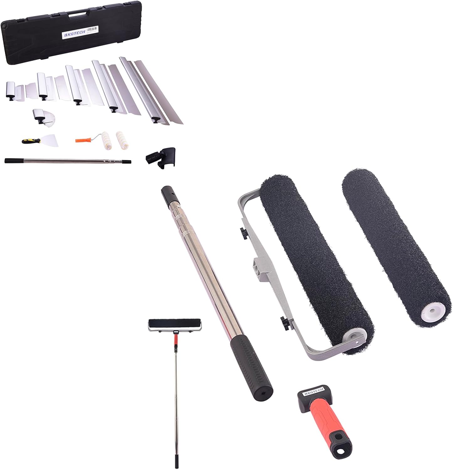 18inch+16inch Drywall Compound Roller with Skmming Blade Set