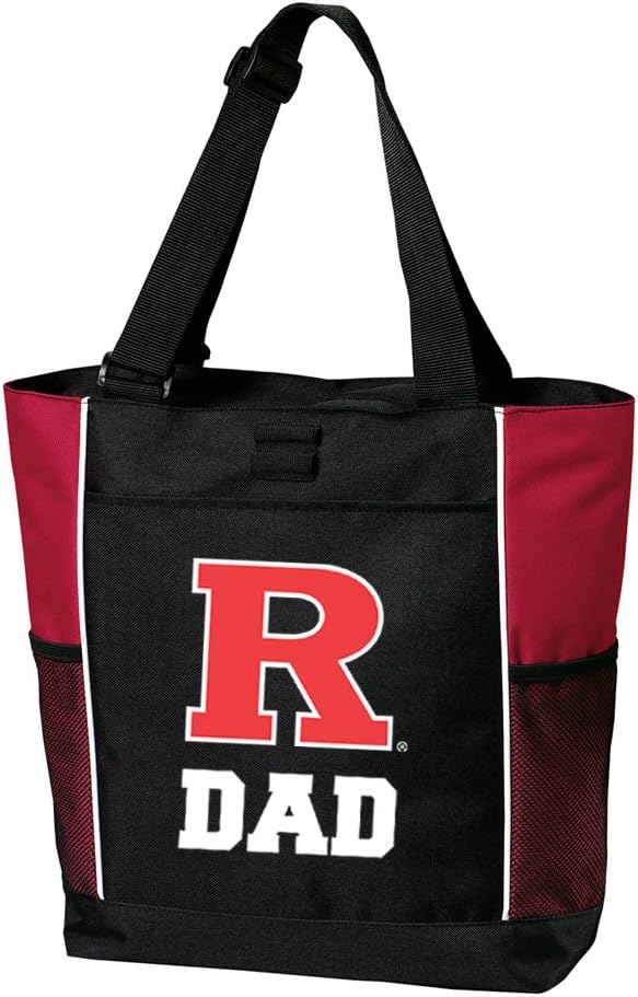 Broad Bay Rutgers University Dad Tote Bags RU Logo Totes for Beach or Travel