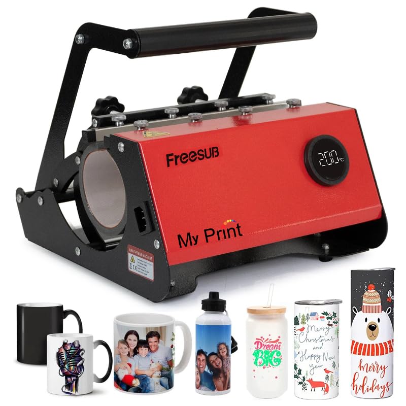 Image of MY PRINT | Shipper Press Sublimation Machine | Shipper Bottle | Water Bottle | Ceramic Mug | for Business Supplies [Sipper Bottle Press]