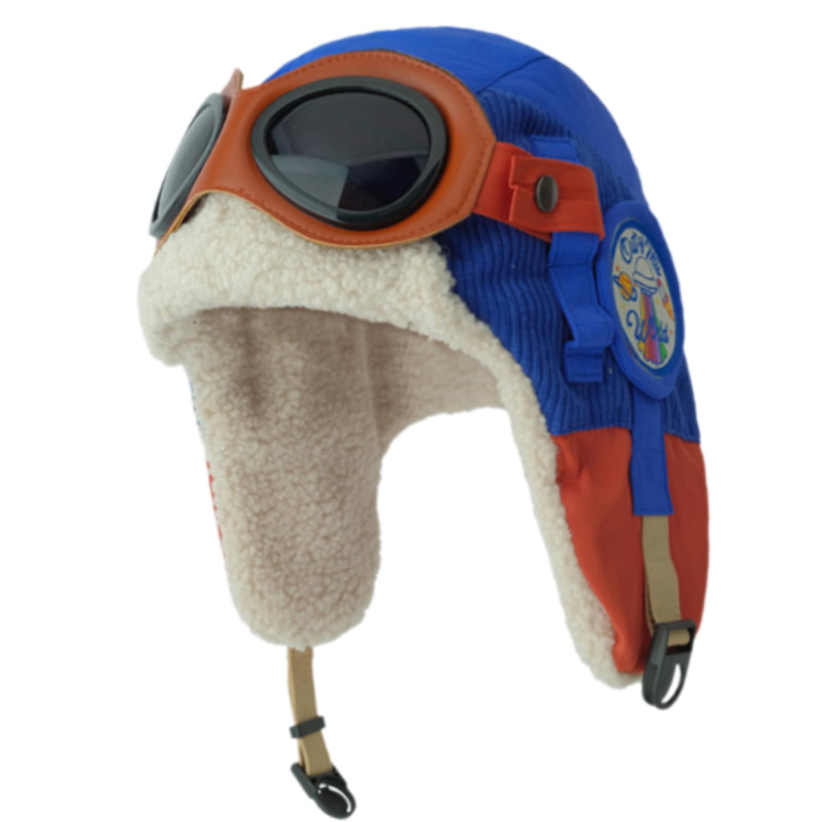 Gorro de invierno con orejeras, cazador cálido, algodón, unisex, para esquiar al aire libre, para climas fríos, gorro forrado con piel de algodón