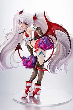 Amakuni Bombergirl Grim Aloe Succubus Cheer Costume Ver. 17 Scale PVC Figure