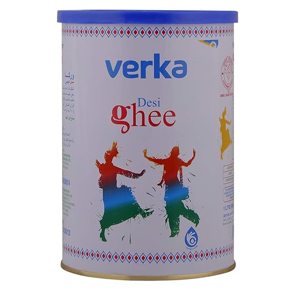 Verka Desi Ghee Tin 1L (900G) Amazon.in Grocery & Gourmet Foods