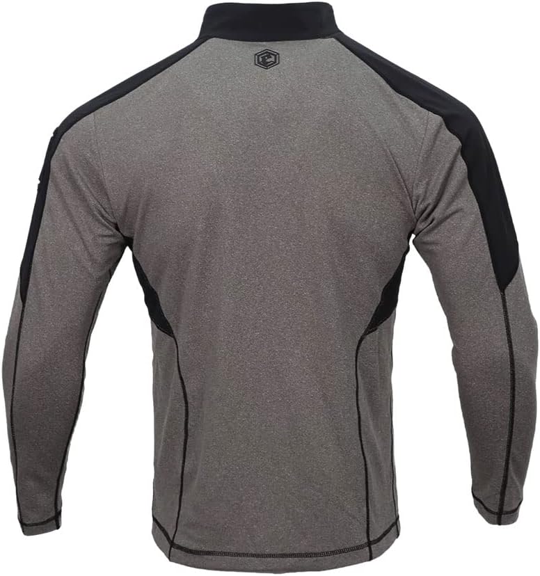 emersongear Blue Label Hunter Long Sleeve Polo,Quick Dry Moisture Wicking Sweatshirt for Men Daily Wear