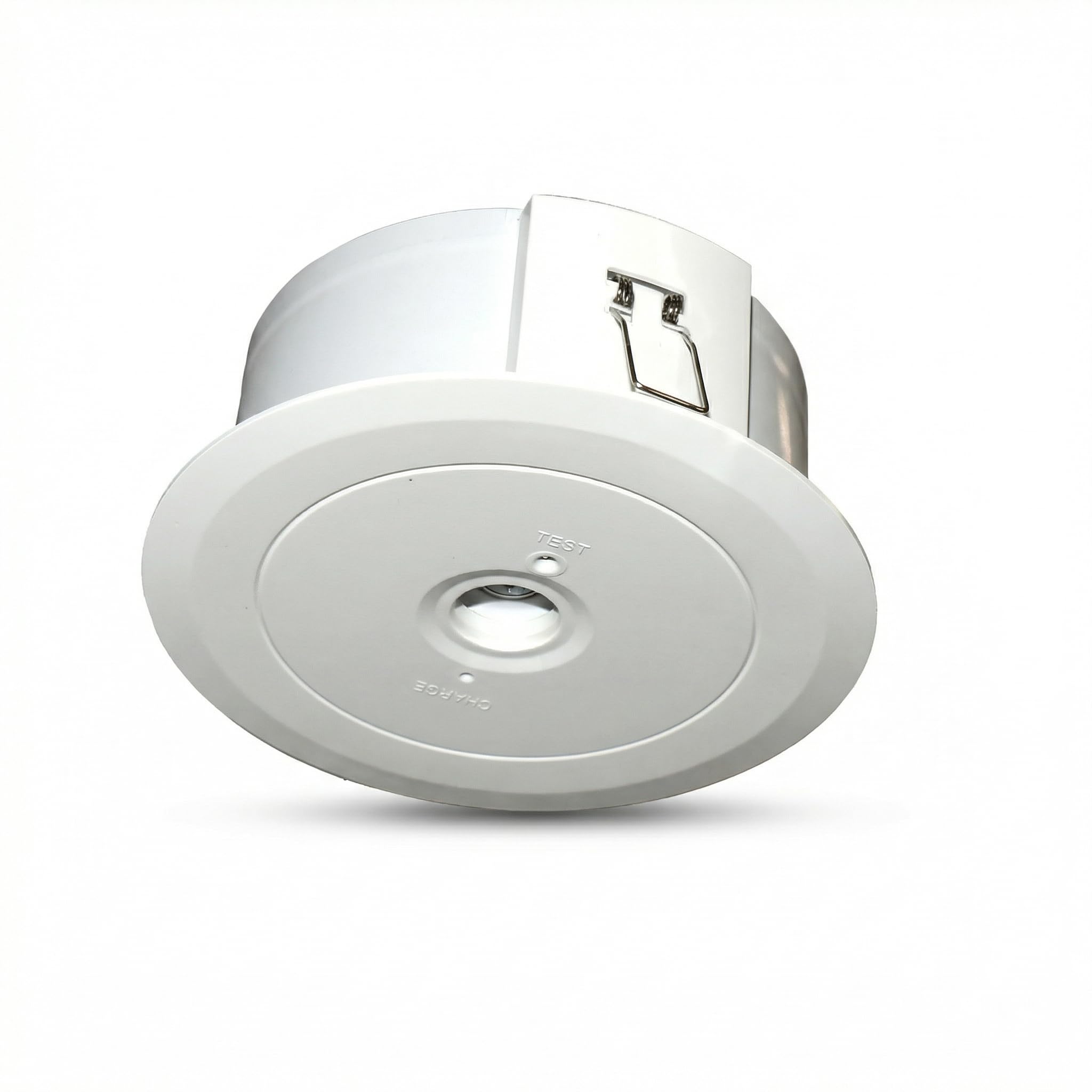BARCELONA LED Luz de Emergencia LED Empotrable 2,5W 150lm con Batería Ni-mH 3,6V 0,6Ah, Autonomía 3 Horas, IP20, Ideal para Hogar, Oficina, Hoteles y Locales Comerciales Interiores