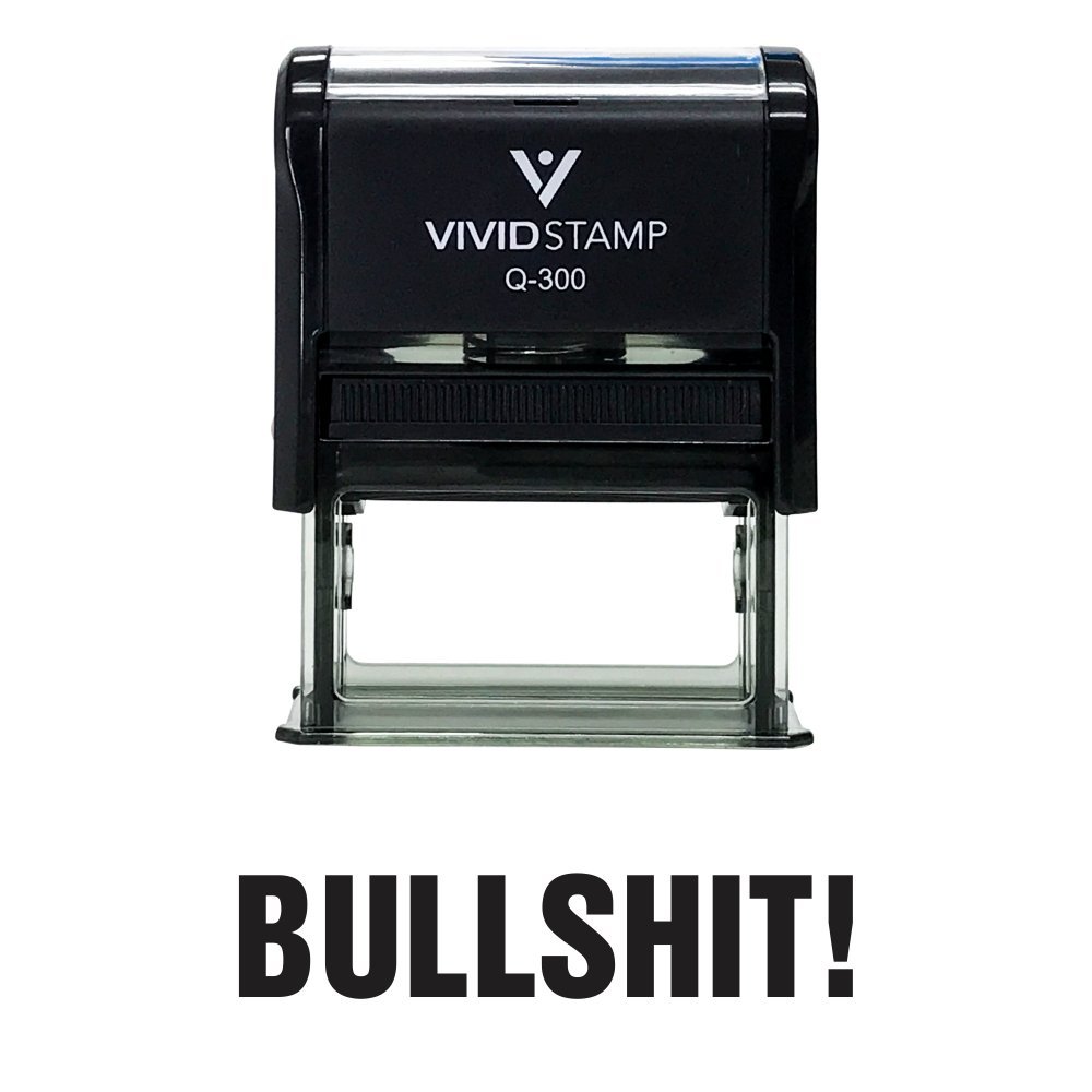 Self Inking Red Rubber Stamp - Medium -4
