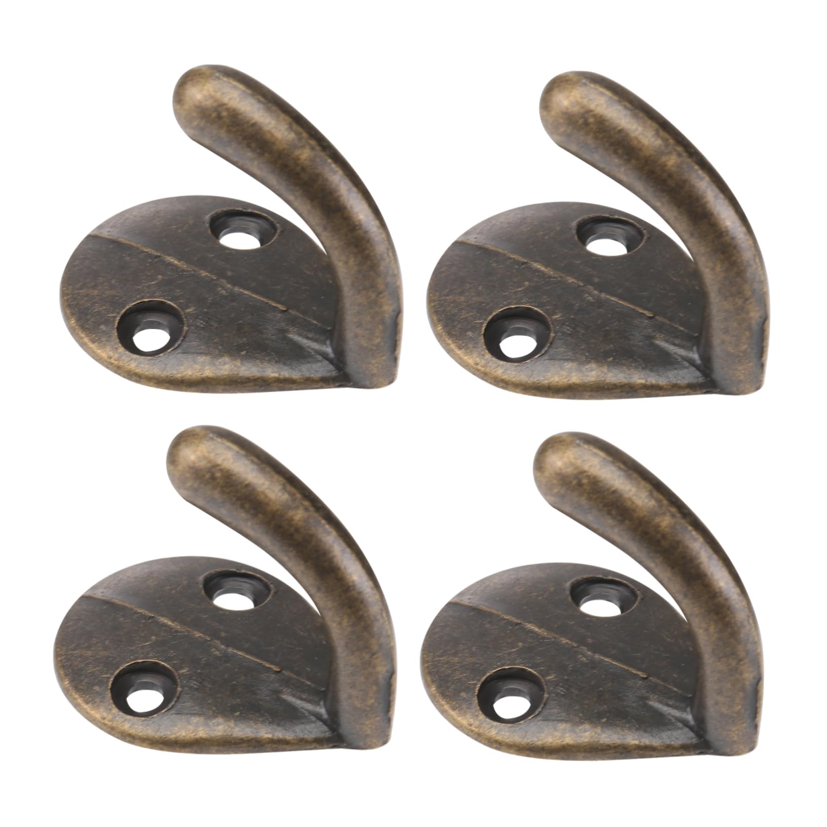 KOMBIUDA 1set Clothes Hanger Decorative Wall Hook for Clothes Keys and Bags Household Storage Holder for Home and Bathroom Decor 4pcs