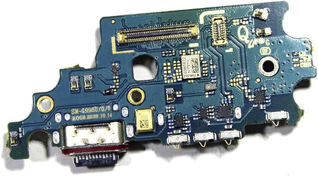 USB ميناء الشحن قفص الاتهام موصل المجلس لسامسونج غالاكسي S21 زائد S21 + G996U G996D 6.7 "