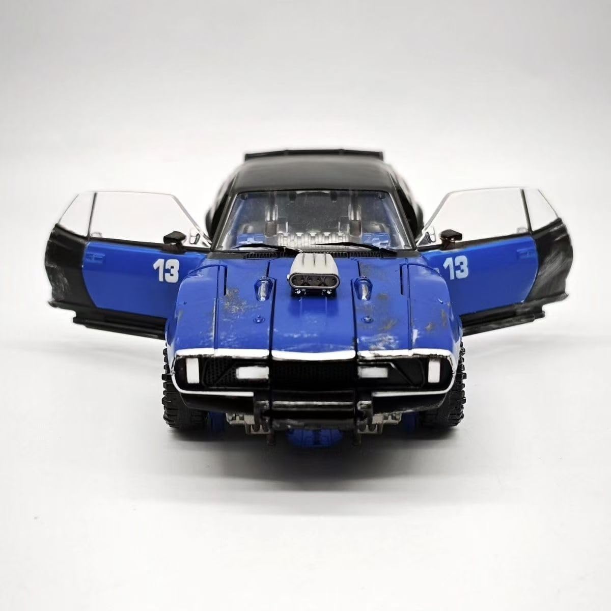 Robot Action Figure, 6.4-Inch Deformation Toy Car Model with Accessories, for Kids Boys Girls
