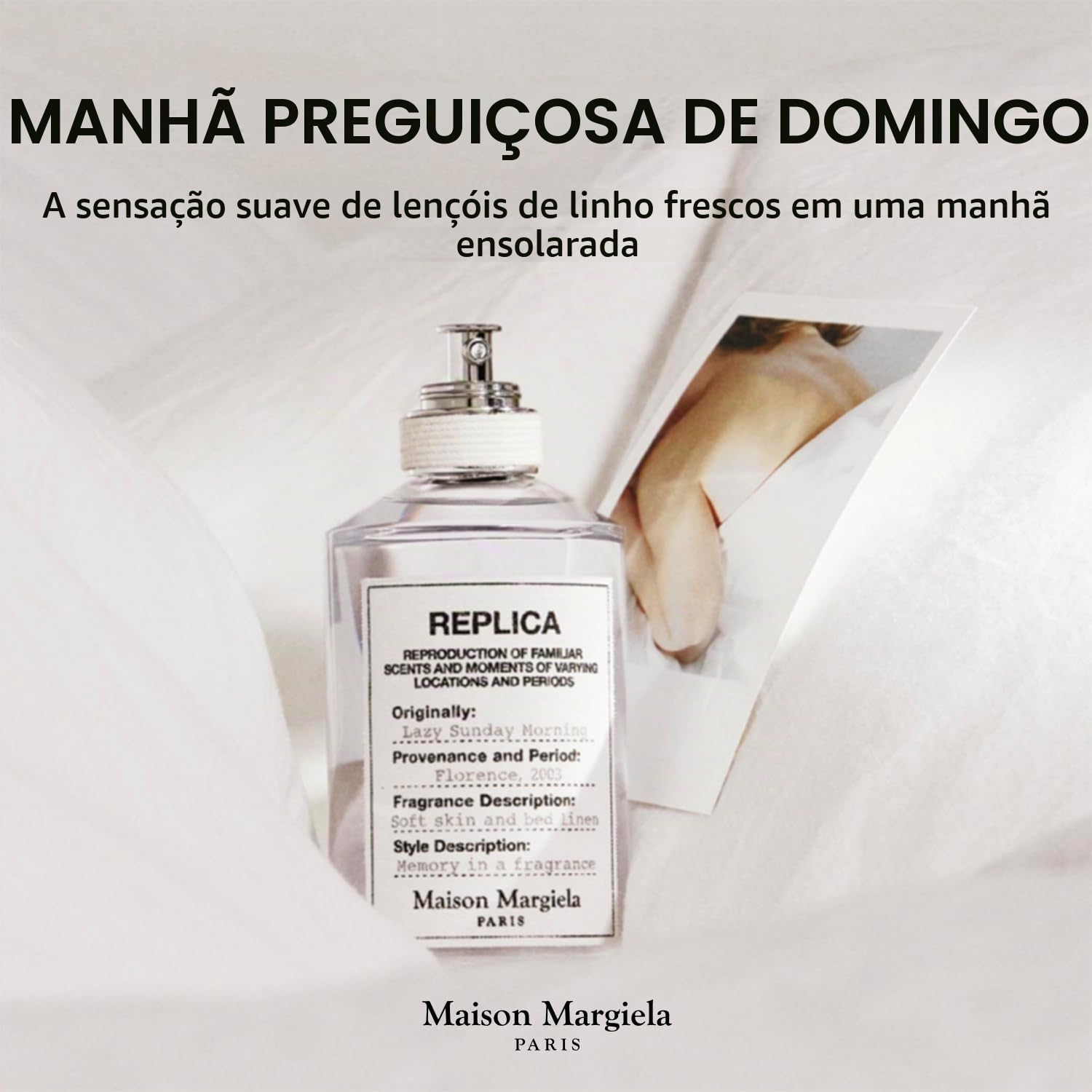 Maison Margiela Fragrância Réplica Lazy Sunday Morning Fresh - 30