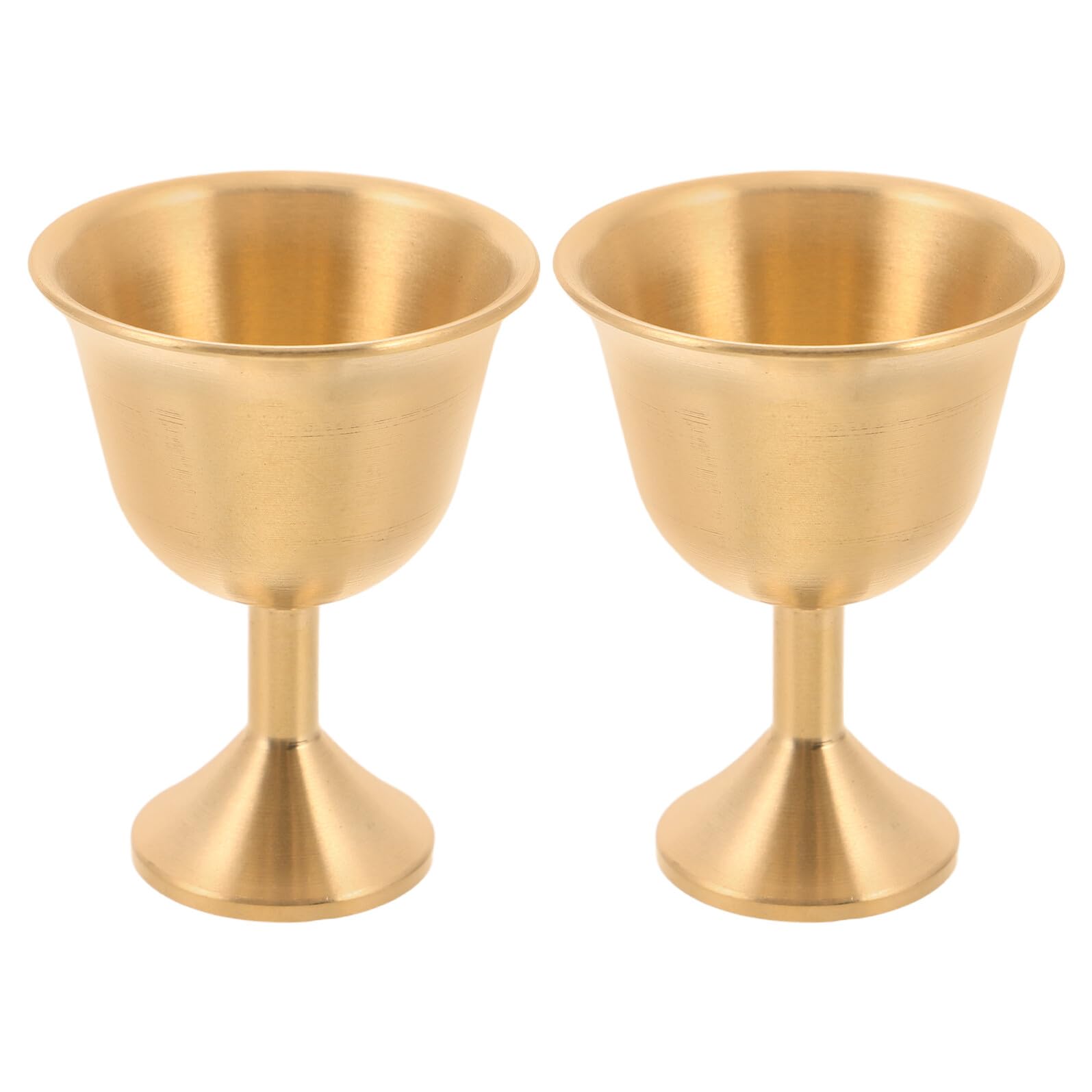 Copa retro medieval PRETYZOOM con acabado de latón para banquetes góticos