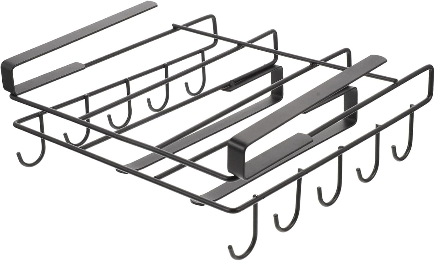 Cabilock Kitchen Rack Cutting Board Organizers Mug Holder for Kitchen Under