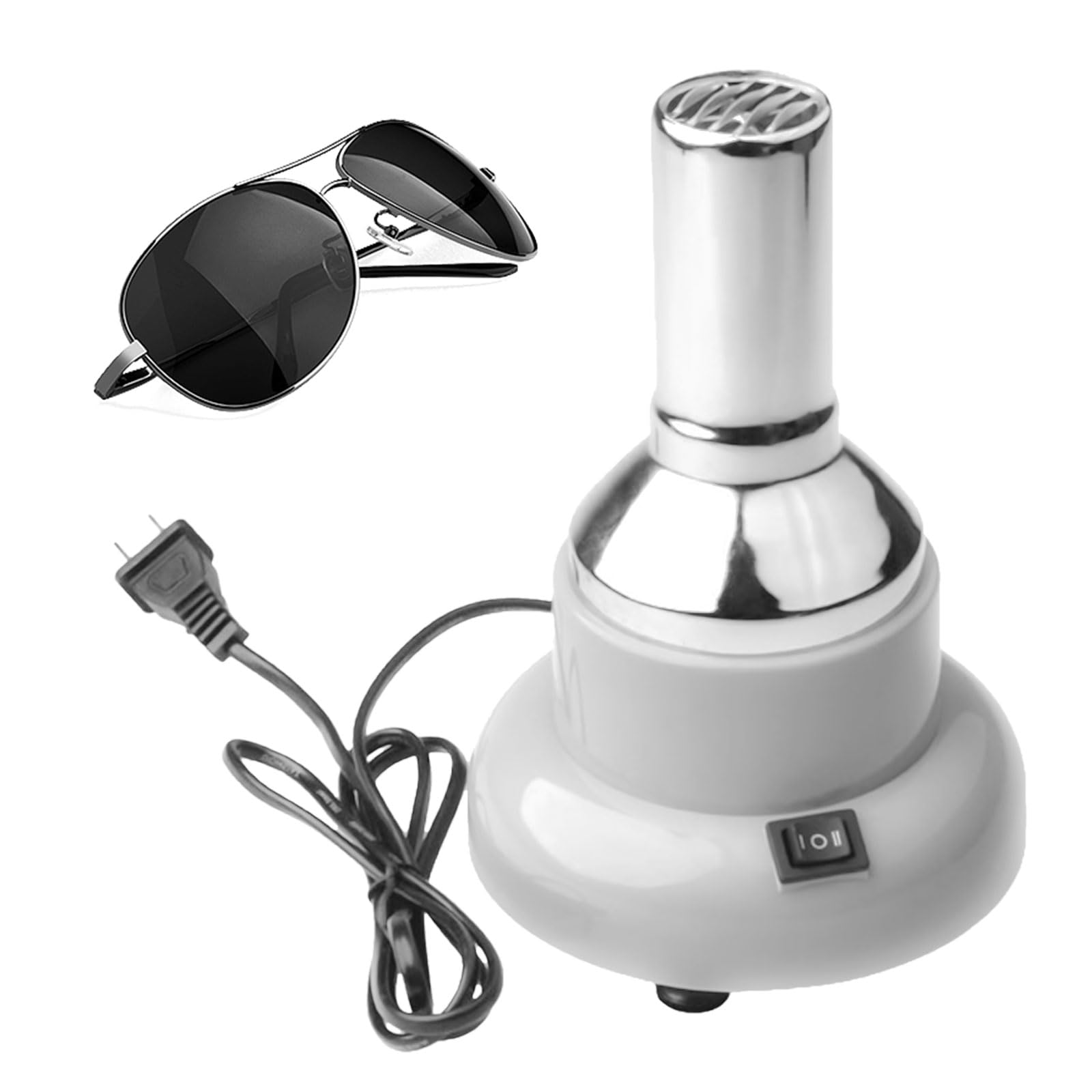Ajusteur de chaleur de monture de lunettes et lampe de cuisson cadre
