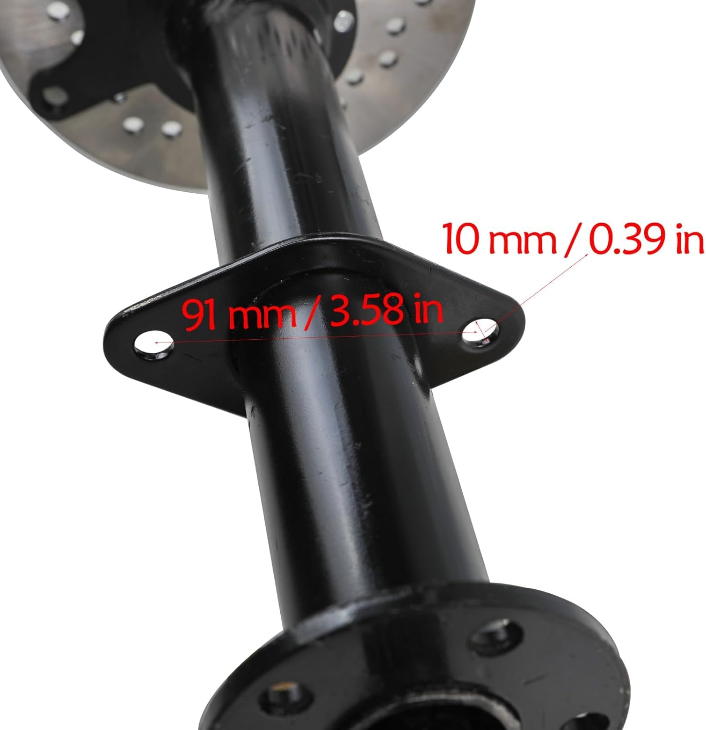 Go Kart Rear Axle Kit w/ 48V 1000W Electric Brushless Motor Differential Gearbox Controller Hydraulic Brake Assembly for ATV Quad Buggy 4 Wheelers Dolly Trike Tricycle (40" Axle)