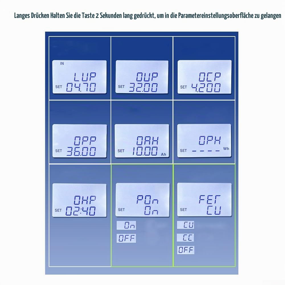 CNC Einstellbares DC geregeltes Netzteil 0-60V 20A 1200W Step-Down-Konverter mit LCD-Display für Heimwerker Labor und Industrie