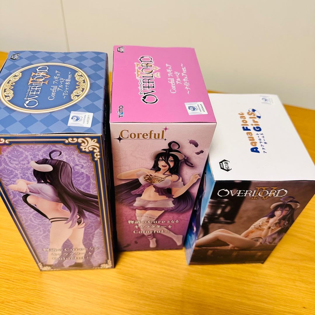 オーバーロード　アルベドフィギュア　3種セット！！ オーバーロード】フィギュア アルベド3種セット② - メルカリ