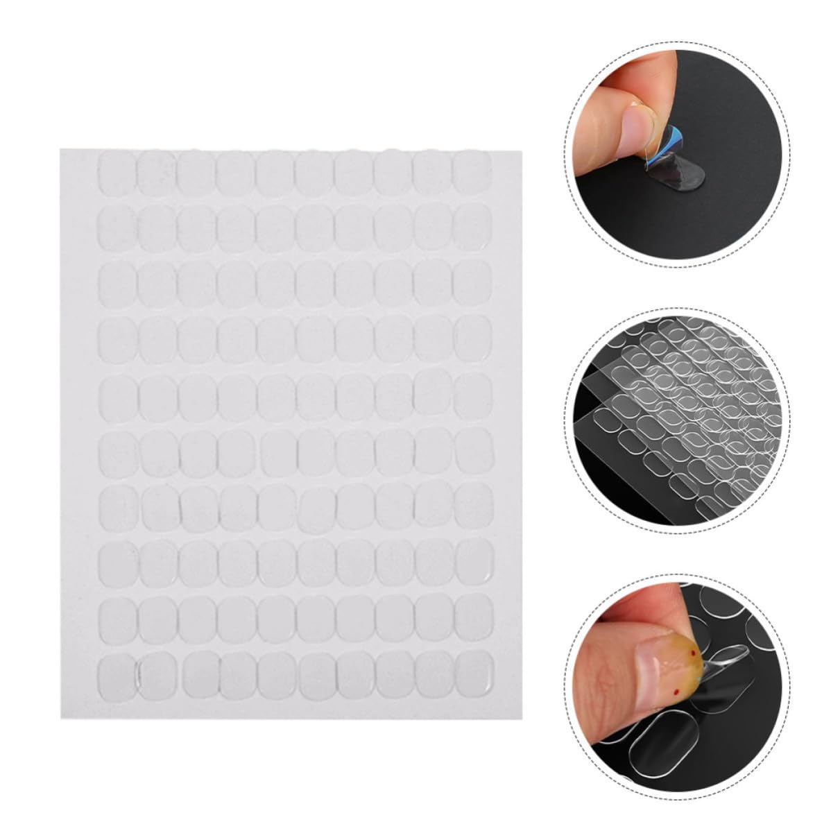 Double Sided Adhesive Dots 800pcs Nano Paste Removable Xmas