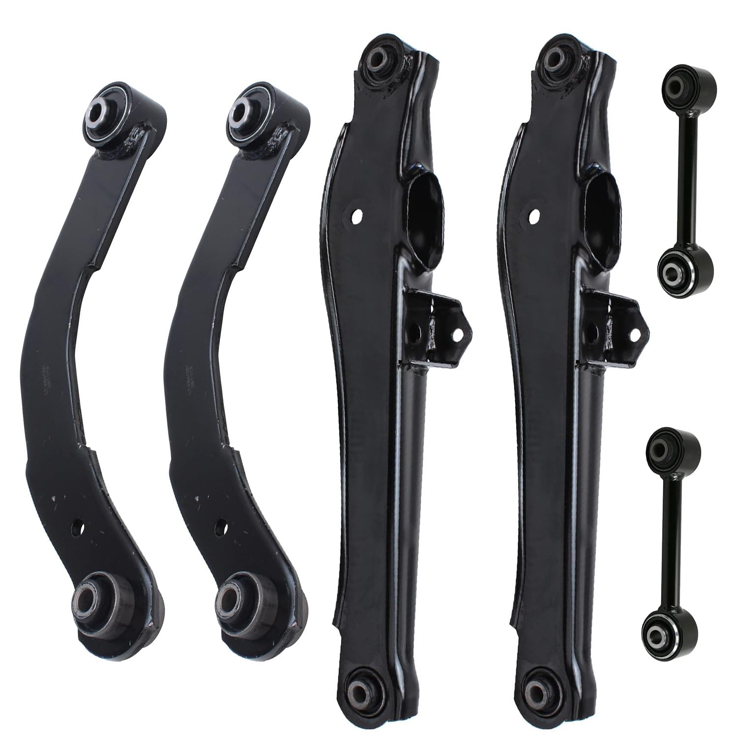 Detroit Axle - 6pc Rear Control Arms Kit for Jeep 2007-2015 Compass Patriot