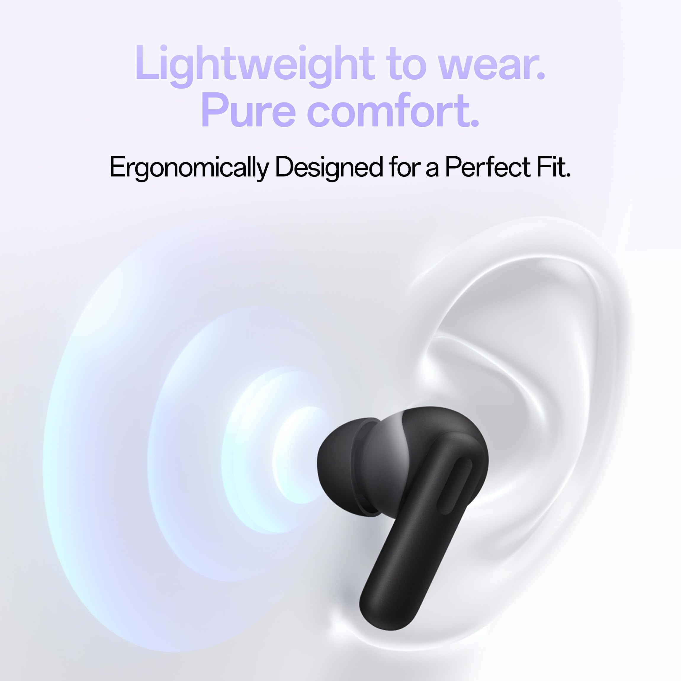 Oppo Enco Air 5 True Wireless Noise Cancelling Earbuds with 52dB Real time ANC,Upto 54Hrs Playtime,Triple-Mic AI Clear Call,Low Latency,Fast Charging.(Midnight Black) — Amazon image 11