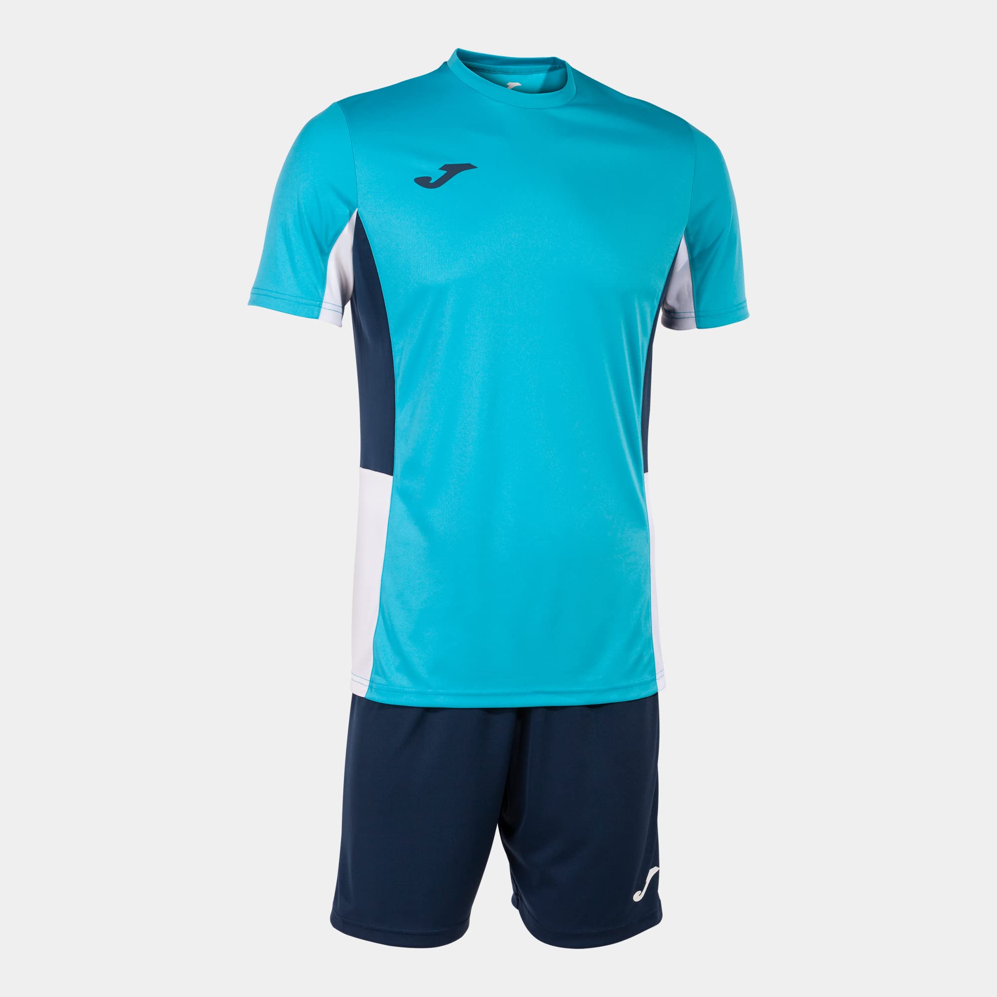 Joma Set danubio ii turquesa flúor marino blanco