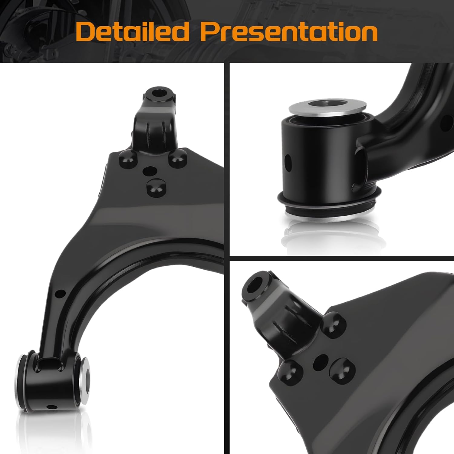 Front Lower Control Arms Compatible with 1995-2004 Toyota Tacoma