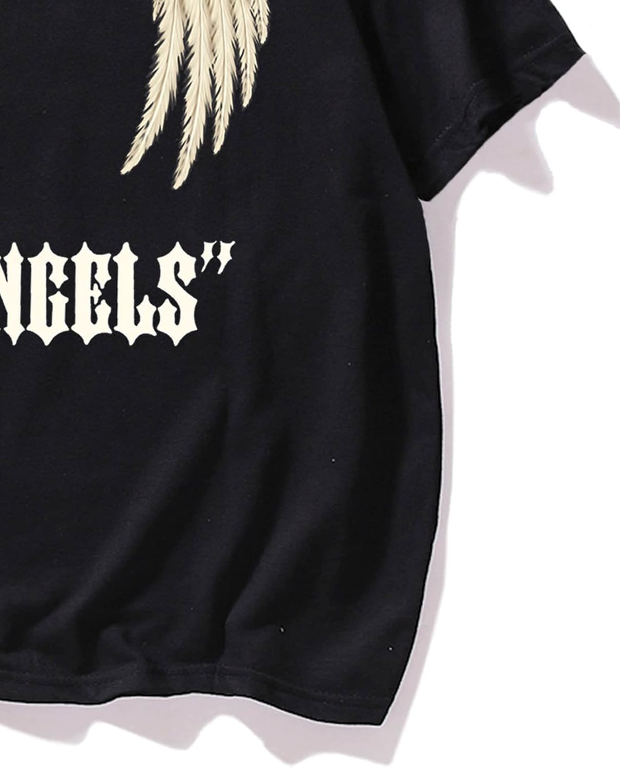 Neeno Men Wing and Letter Graphic Tee