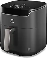 Air Fryer Digital Electrolux Experience EAF45, 5,6L, Cinza, 1400W, 127V, com Desligamento Automático e Temporizador