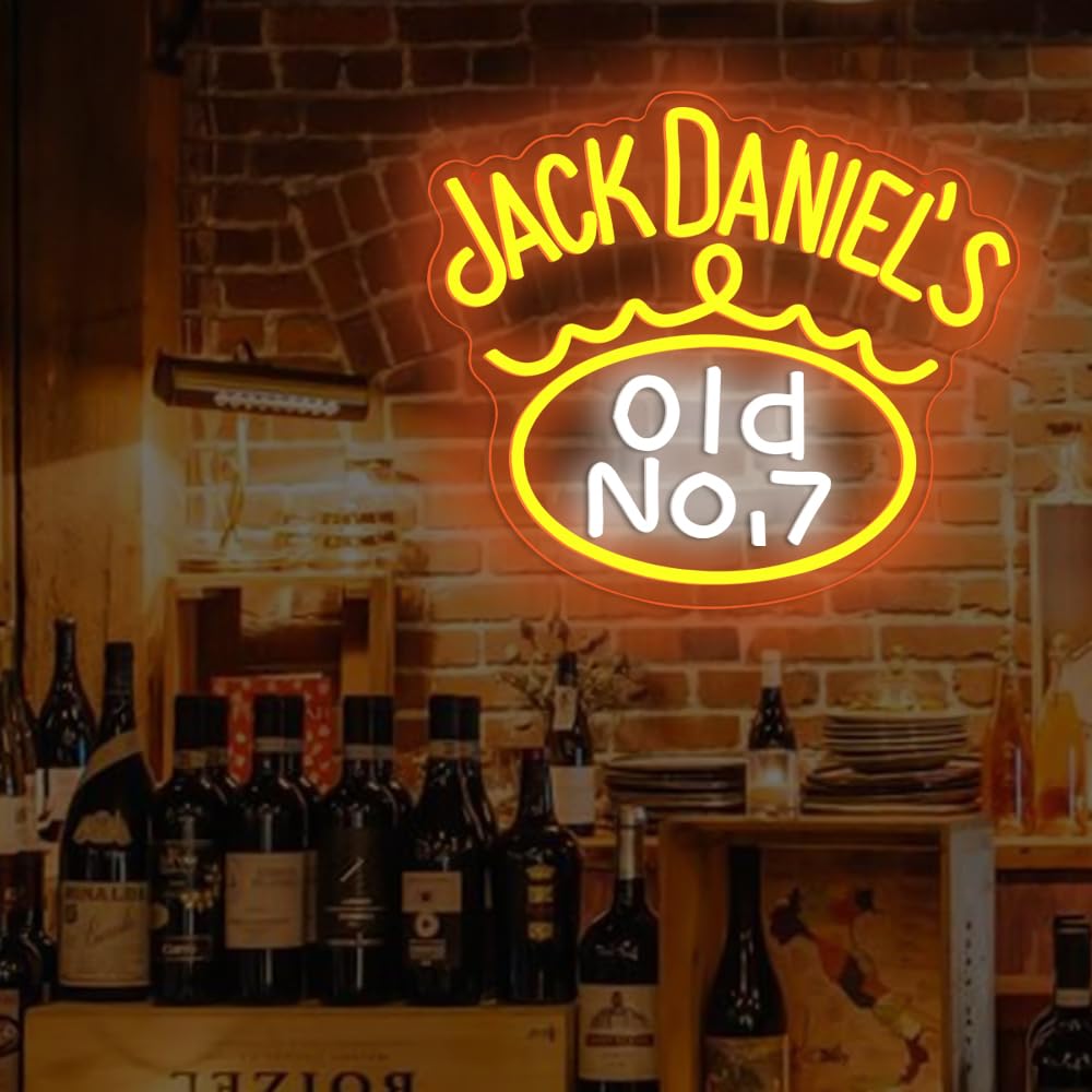 Amazon.co.jp: XJNOLGXIQU Jack Danie ネオンサイン バーボン