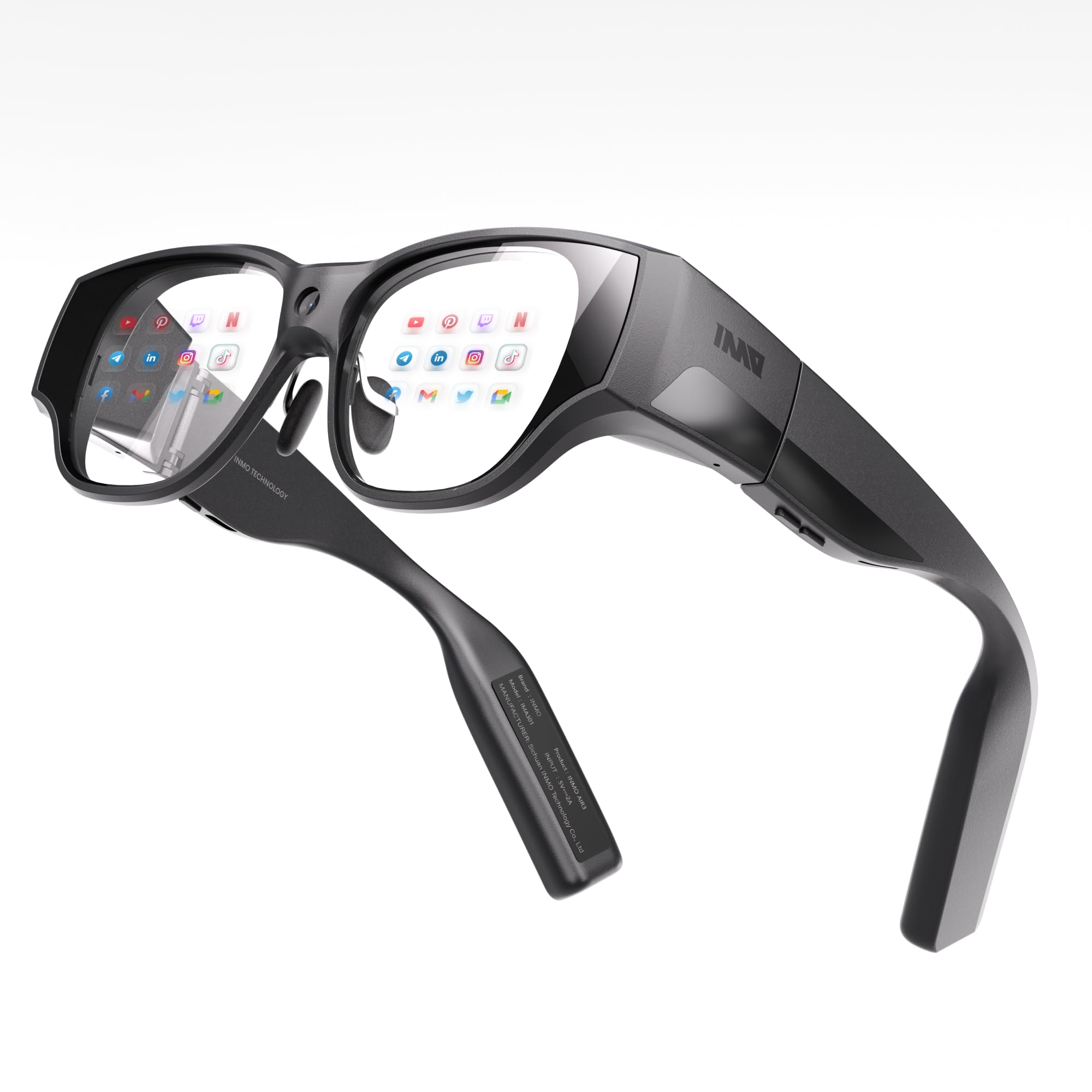 その他 INMOAIR3 Amazon.com: inmo AIR3 Smart AR Glasses, 1080P Micro-OLED Display