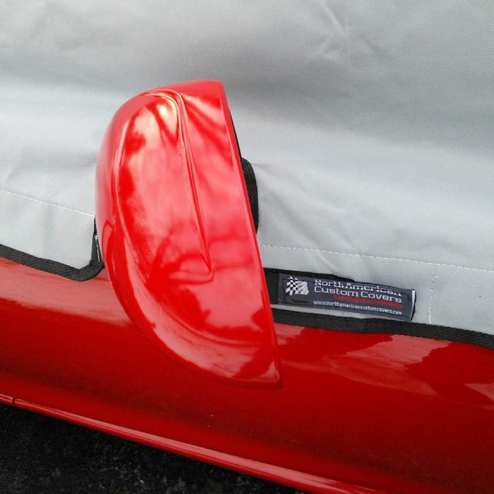 Compatible Soft Top Roof Protector Half Cover for Mazda Miata MX5 Mk1 Mk2 Mk2.5 (NA and NB Models only), Years 1989 to 2005 (Grey)