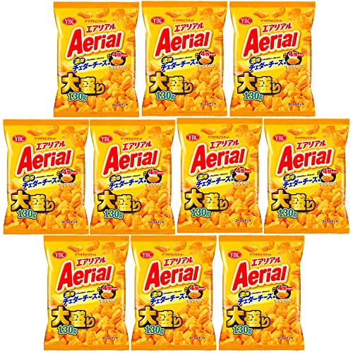 ヤマザキビスケット エアリアル濃厚チェダーチーズ味 130g×10袋