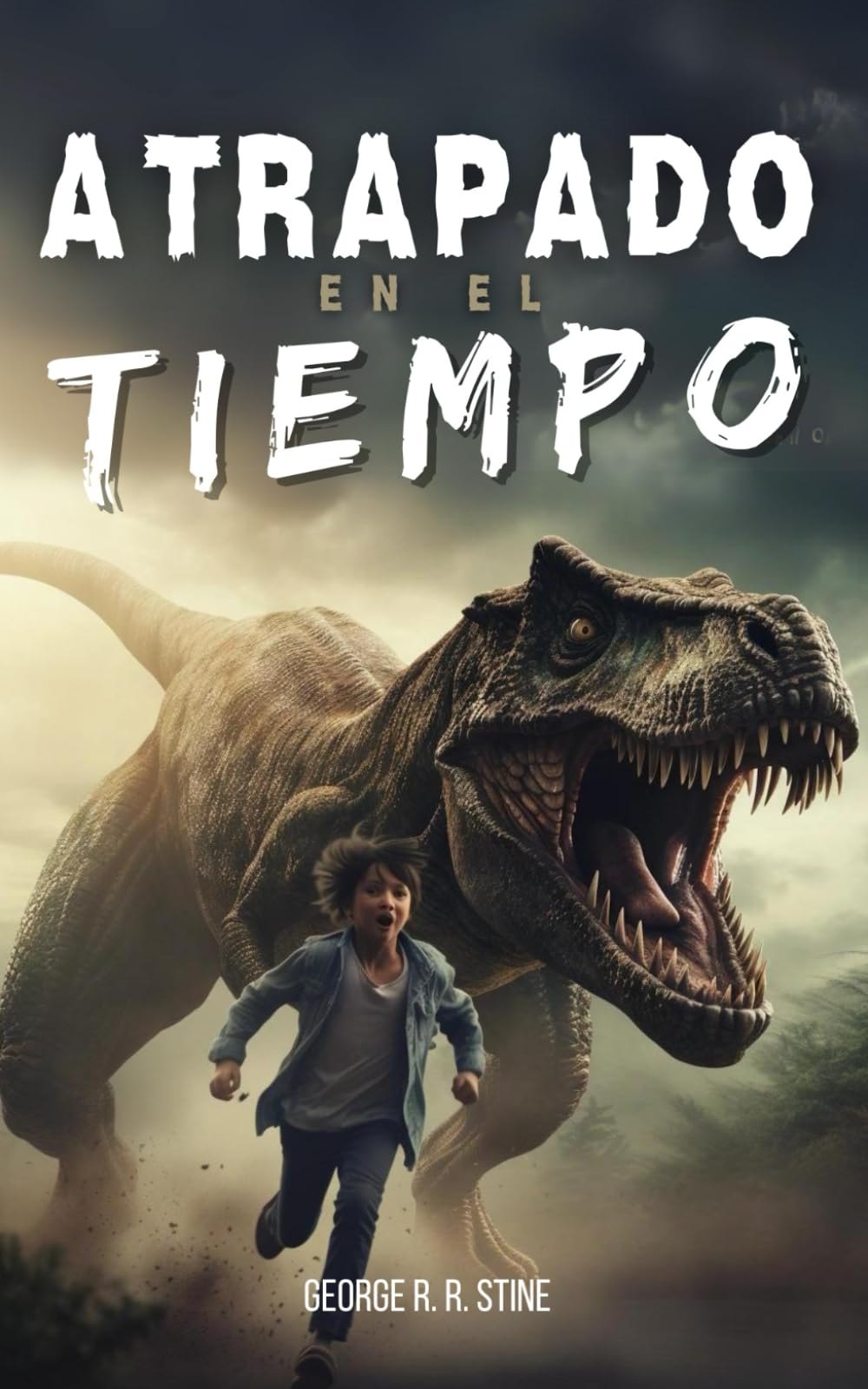 Atrapado en el tiempo: Libro infantil de aventuras para niños 8–12 años – Dinosaurios, viajes en el tiempo, prehistoria, misterio, ciencia ficción y amistad