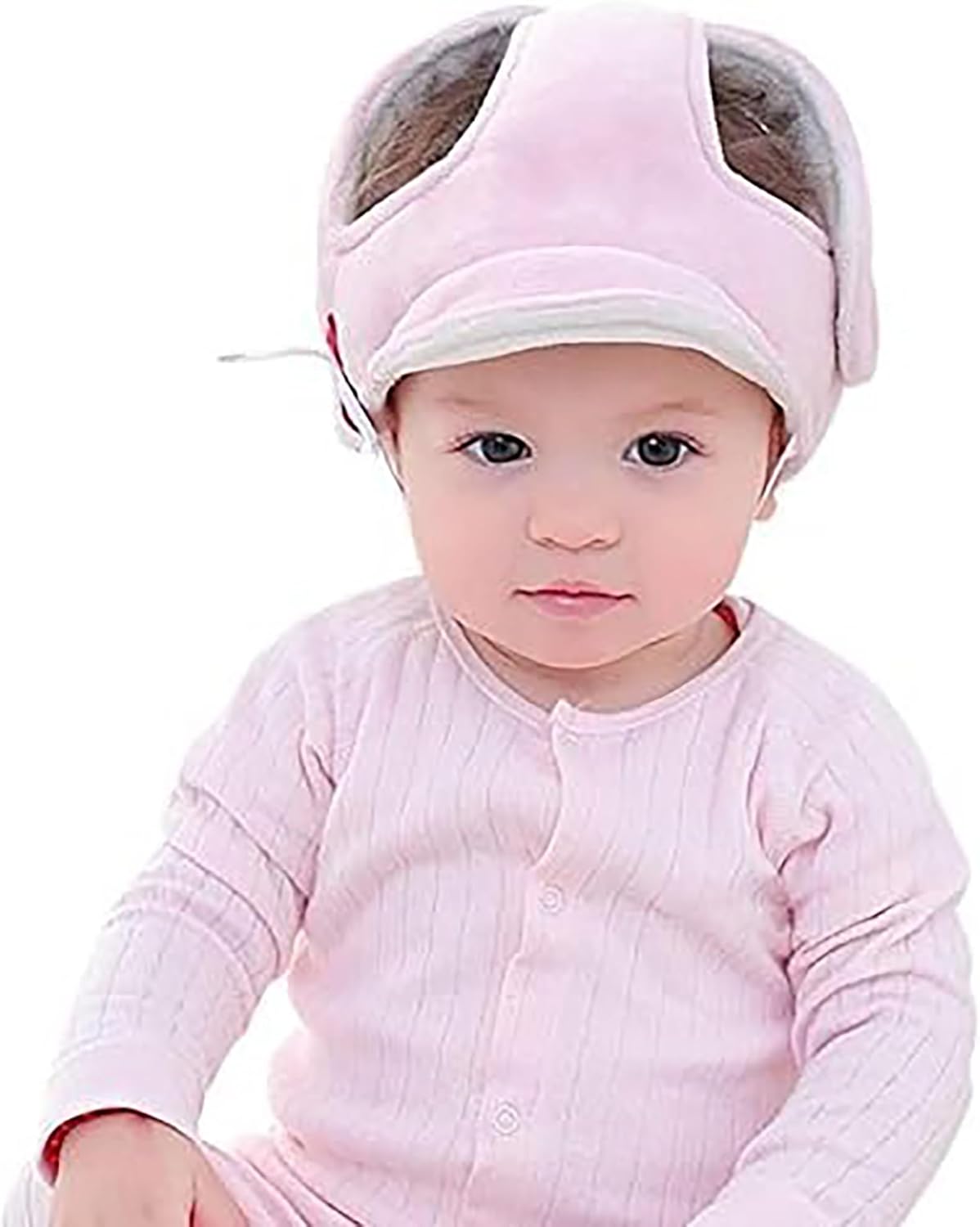 Baby Head Protector,Baby Fall Back Head Protector,Head Protection for Infant No Bumps and Soft Cushion Toddler Safety Headguard Adjustable Protective Cap