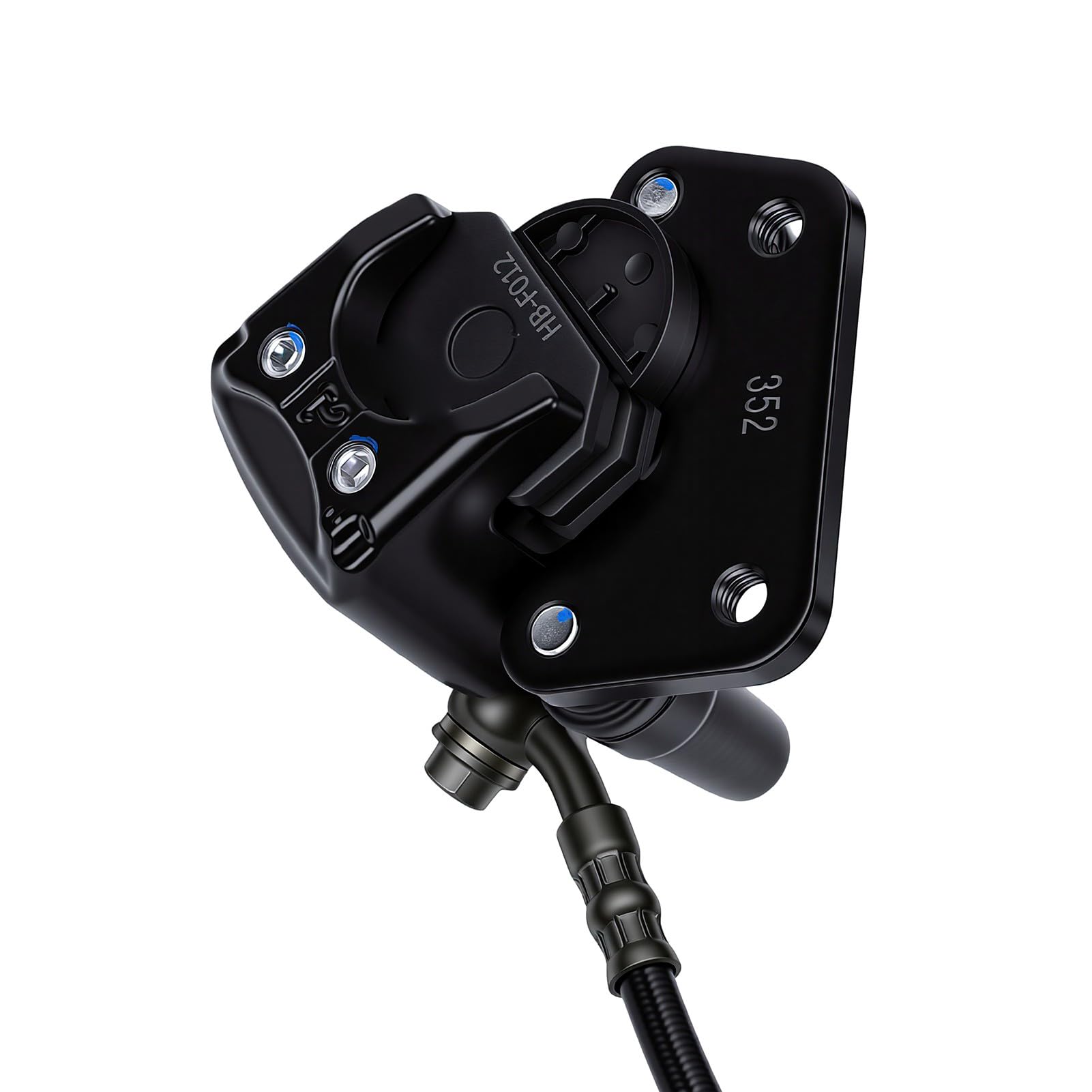 Gruppo Pinza Freno Idraulico, Freno a Disco Manuale con Pastiglie per Sostituzione Bici Elettrica 01, Sostituzione Gruppo a Disco Idraulico (Kit a ruota posteriore e leva)