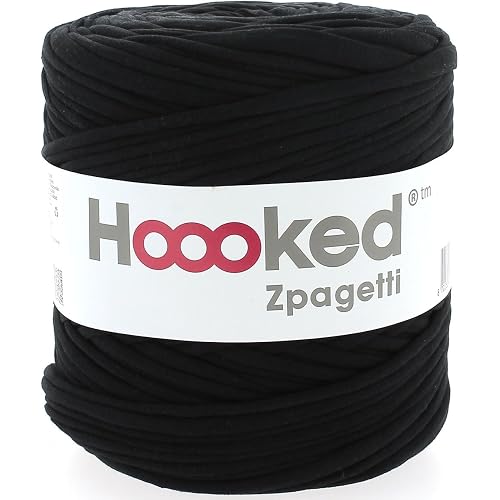 Hoooked Zpagetti Yarn-Classic Black - Pure Black Shades