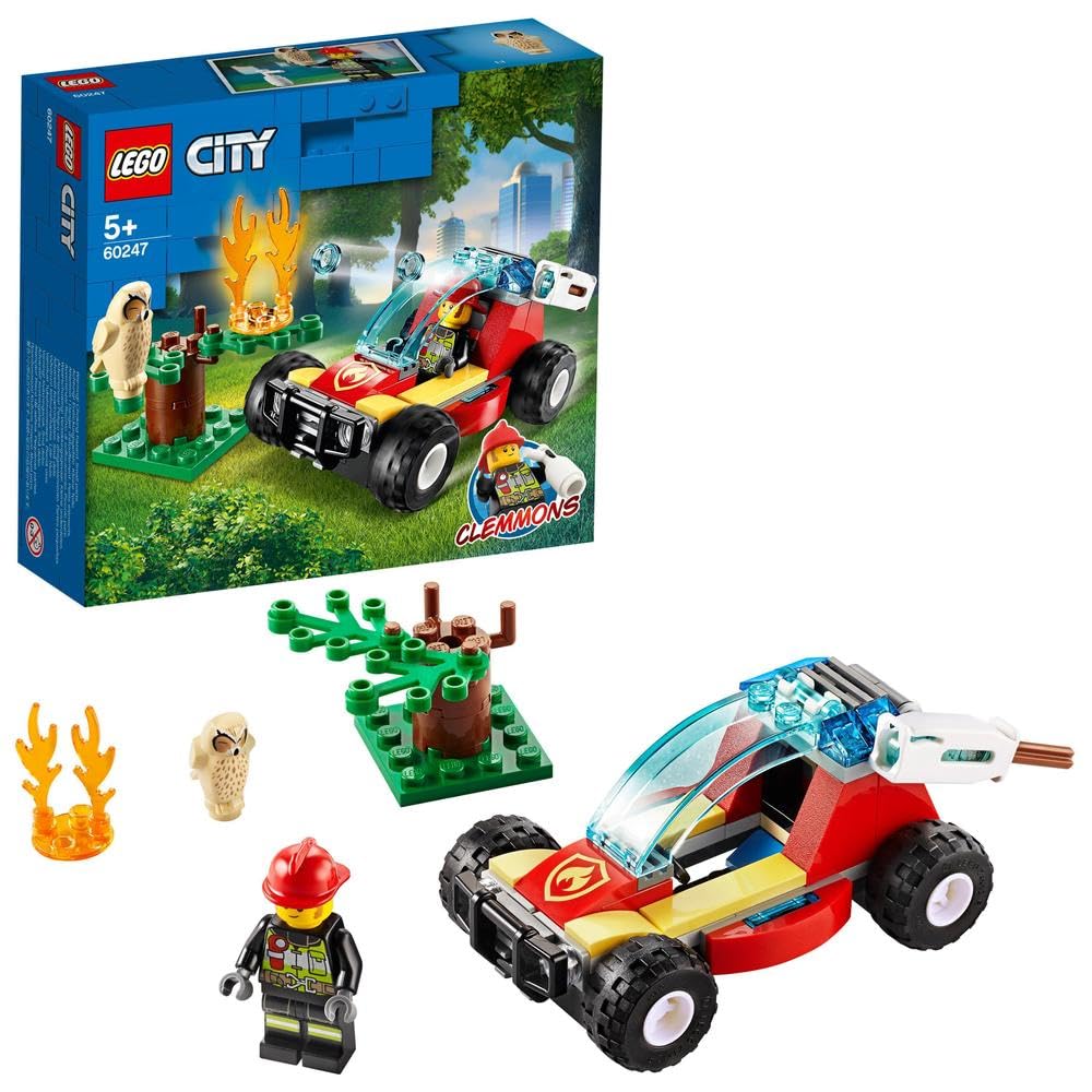 LEGO City Forest Fire 60247 Building Kit (84 Pieces)