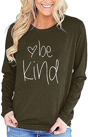 Long Sleeve Blessed Basic Tees Tops 