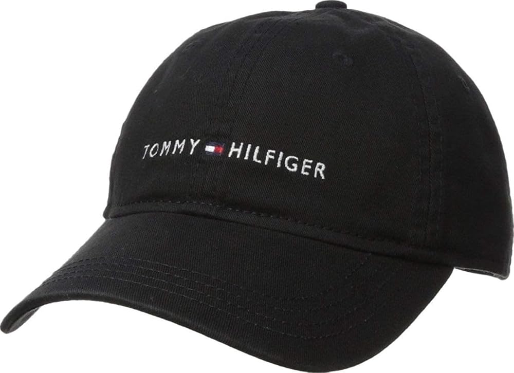 Gorra de béisbol ajustable de algodón con logo para hombre