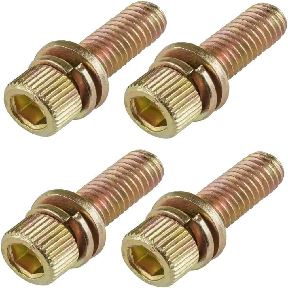 Replacement Part 4 Exhaust Manifold Bolts Studs Screw for Polaris Ranger 800 EFI 4x4 6x6 2011-17