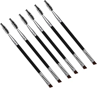 6pcs Dual-ended Eyebrow and Eyelash Brush Set...