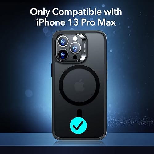 Miniatura 2 de ESR Classic Hybrid Funda para iPhone 13 Pro Max, compatible con MagSafe, protección a prueba de golpes de grado militar, resistente al amarilleo,