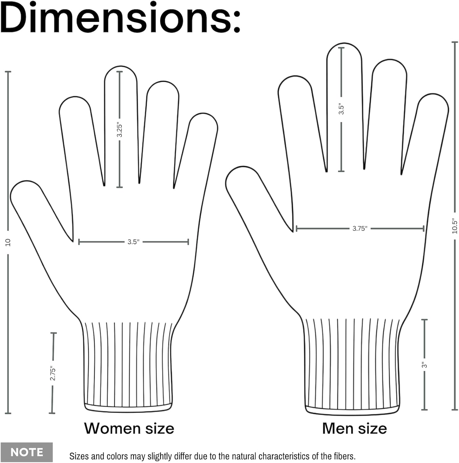 Zaya Organic Pure Wool Gloves for Men and Women, Un-dyed Natural Fiber, Sustainable Cold-Weather Essentials - Image 7